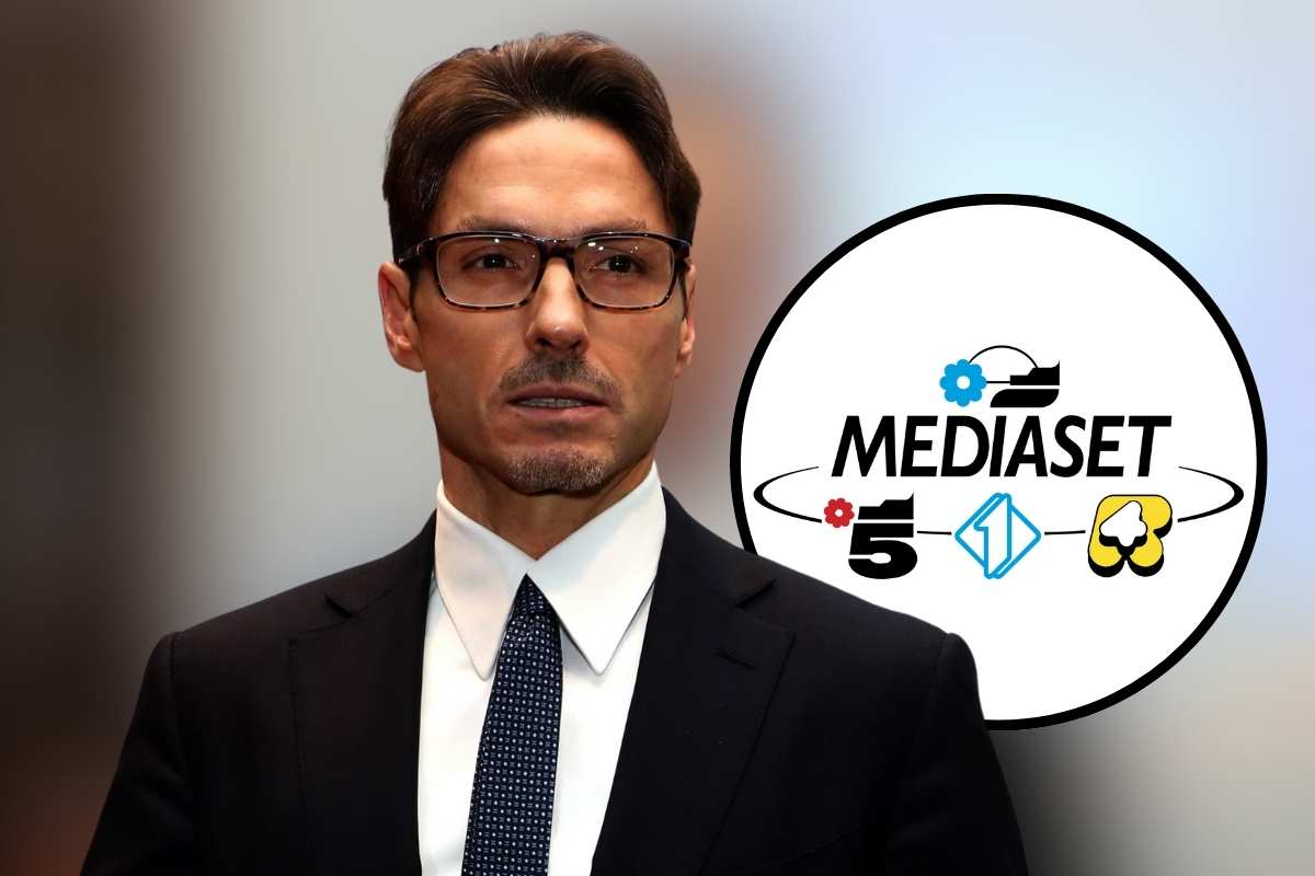 pier silvio berlusconi e logo mediaset