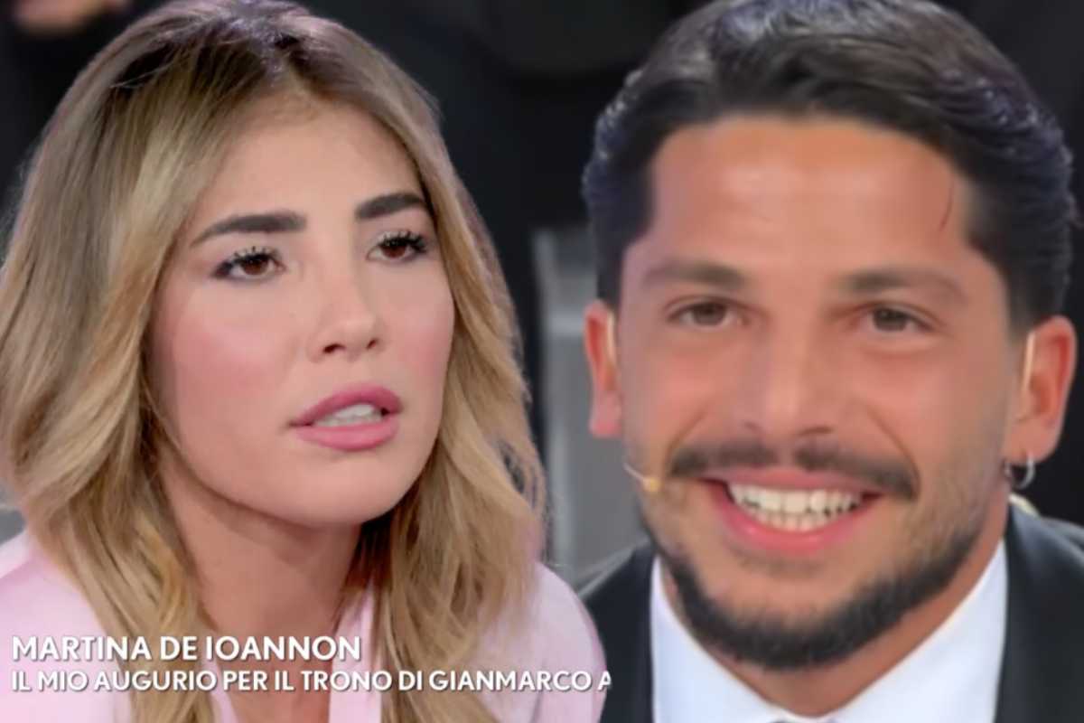 Uomini e Donne, caos su Gianmarco: il gesto di Martina fa pensare